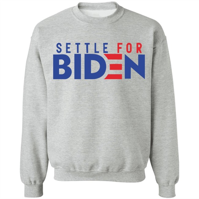 Settle For Biden 2020 Shirt for men and women clothing White T Shirts Settle For Biden 2020 Shirt for men and women clothing White T Shirts