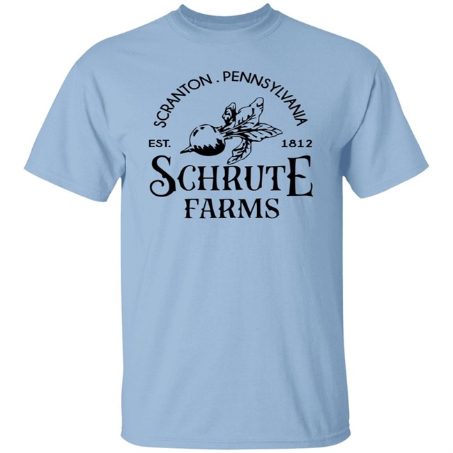Schrute Farms Shirt Scranton Pennsylvana EST. 1812 Schrute Farms T Shirts Schrute Farms Shirt Scranton Pennsylvana EST. 1812 Schrute Farms T Shirts