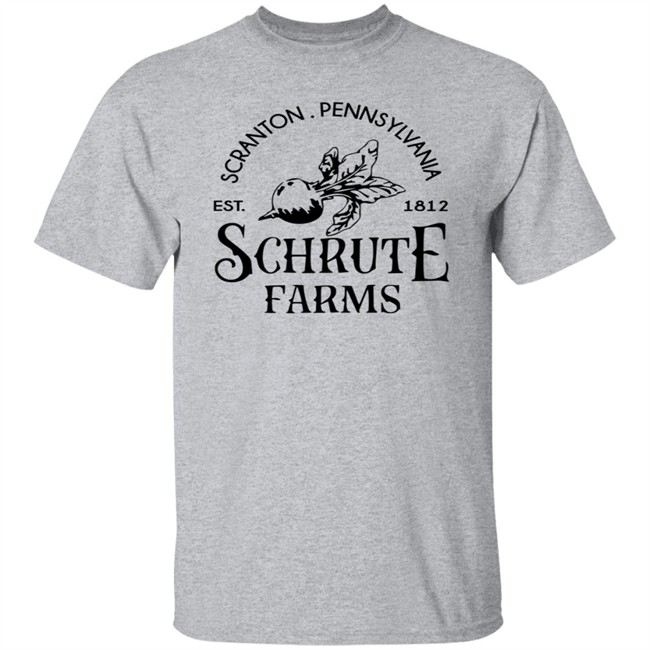 Schrute Farms Shirt Scranton Pennsylvana EST. 1812 Schrute Farms T Shirts Schrute Farms Shirt Scranton Pennsylvana EST. 1812 Schrute Farms T Shirts