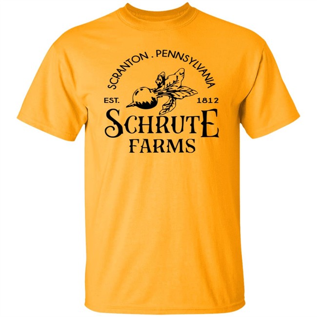Schrute Farms Shirt Scranton Pennsylvana EST. 1812 Schrute Farms T Shirts Schrute Farms Shirt Scranton Pennsylvana EST. 1812 Schrute Farms T Shirts