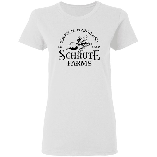 Schrute Farms Shirt Scranton Pennsylvana EST. 1812 Schrute Farms T Shirts Schrute Farms Shirt Scranton Pennsylvana EST. 1812 Schrute Farms T Shirts