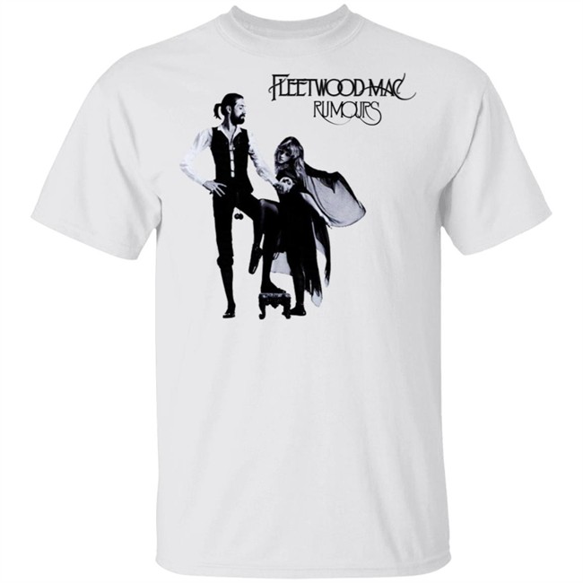 Fleetwood Mac Rumous Stevie Nick People White Shirt Fleetwood Mac Rumous Stevie Nick People White Shirt