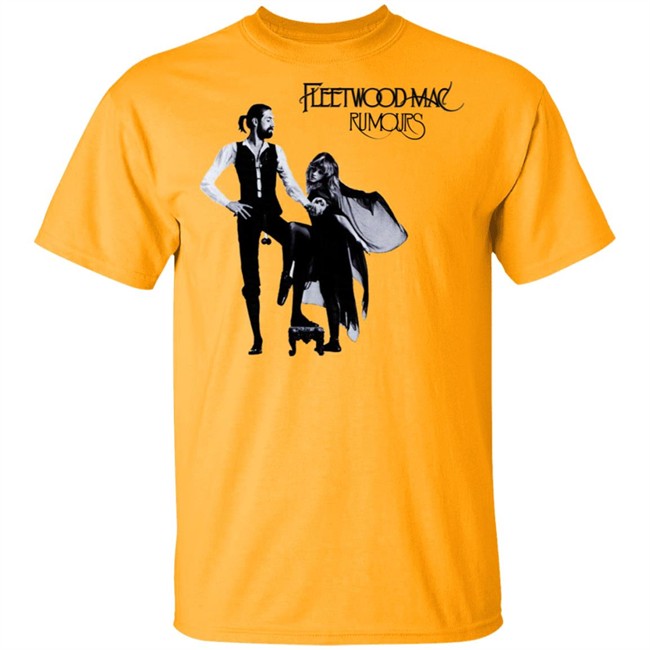 Fleetwood Mac Rumous Stevie Nick People White Shirt Fleetwood Mac Rumous Stevie Nick People White Shirt