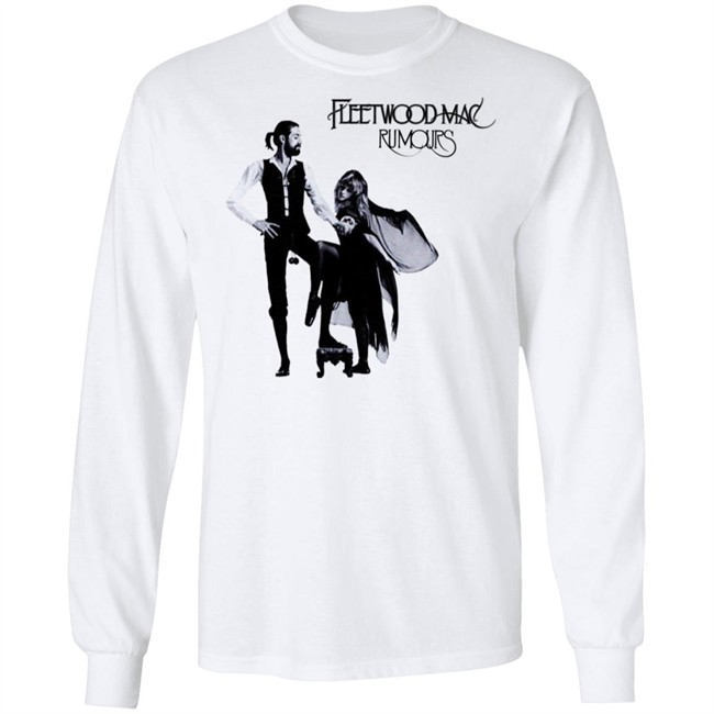 Fleetwood Mac Rumous Stevie Nick People White Shirt Fleetwood Mac Rumous Stevie Nick People White Shirt