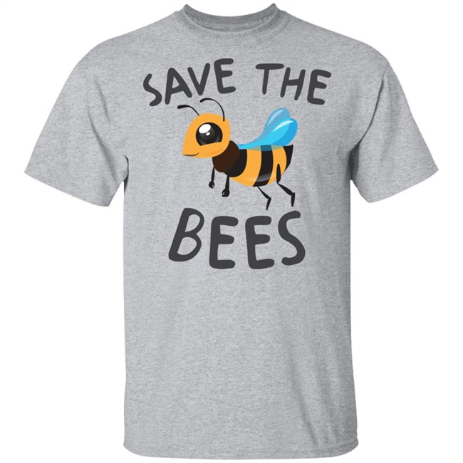 Save The Bees Shirt Save The Bees Cartoon Cute White Shirt Save The Bees Shirt Save The Bees Cartoon Cute White Shirt