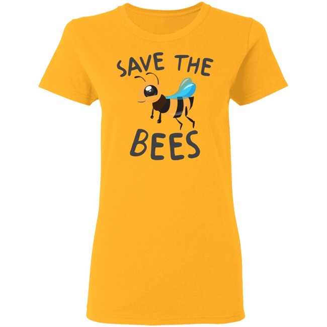 Save The Bees Shirt Save The Bees Cartoon Cute White Shirt Save The Bees Shirt Save The Bees Cartoon Cute White Shirt