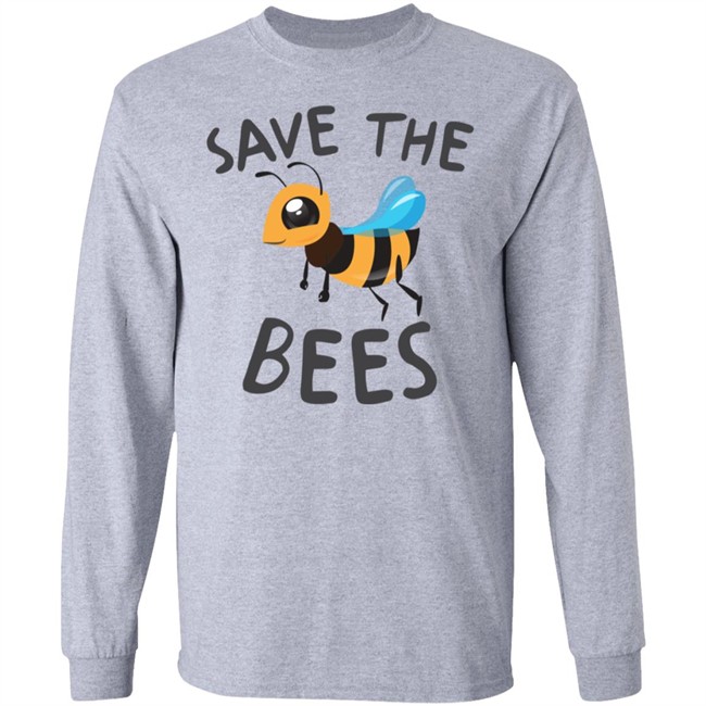Save The Bees Shirt Save The Bees Cartoon Cute White Shirt Save The Bees Shirt Save The Bees Cartoon Cute White Shirt