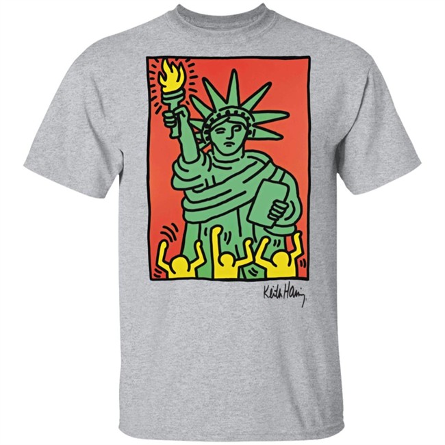 Keith Haring Shirt Poshmark Keith Haring Statue of Liberty Tee White shirt Keith Haring Shirt Poshmark Keith Haring Statue of Liberty Tee White shirt
