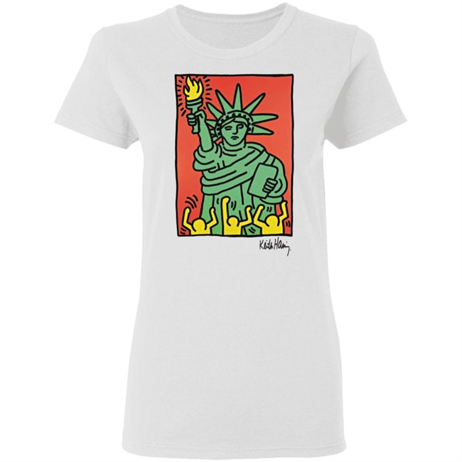 Keith Haring Shirt Poshmark Keith Haring Statue of Liberty Tee White shirt Keith Haring Shirt Poshmark Keith Haring Statue of Liberty Tee White shirt