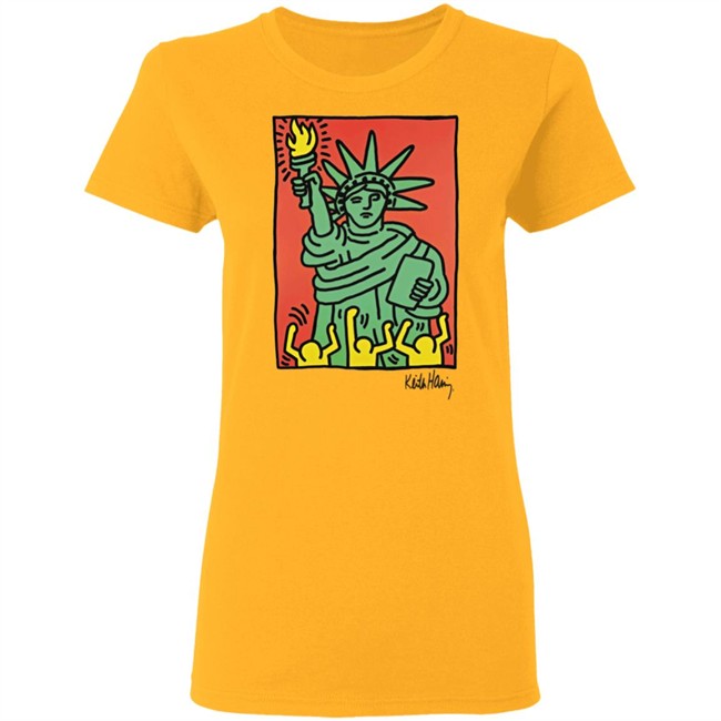 Keith Haring Shirt Poshmark Keith Haring Statue of Liberty Tee White shirt Keith Haring Shirt Poshmark Keith Haring Statue of Liberty Tee White shirt