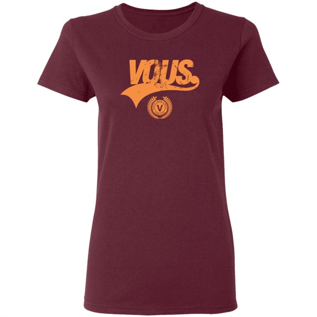 Vous Church Merch Vous Team Maroon Tee Vous Church Merch Vous Team Maroon Tee