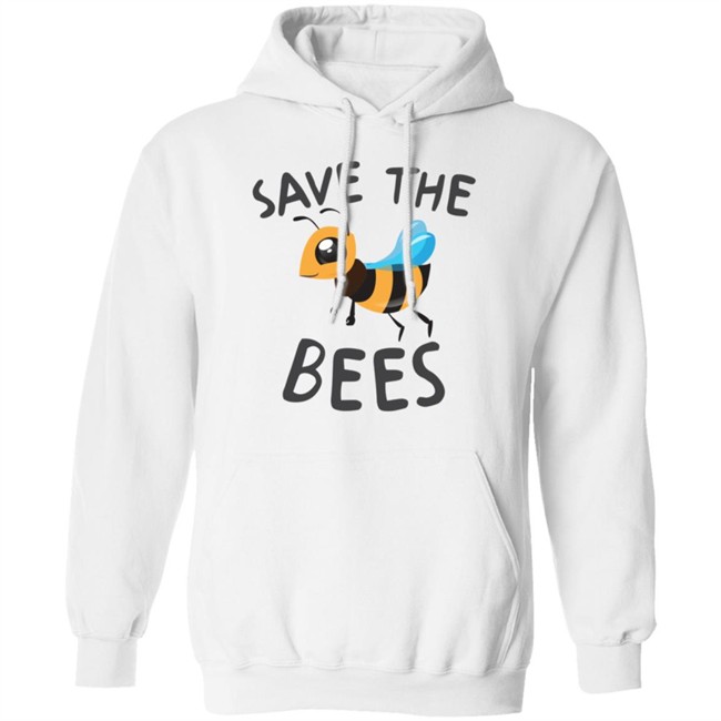 Save The Bees Shirt Save The Bees Cartoon Cute White Shirt Save The Bees Shirt Save The Bees Cartoon Cute White Shirt
