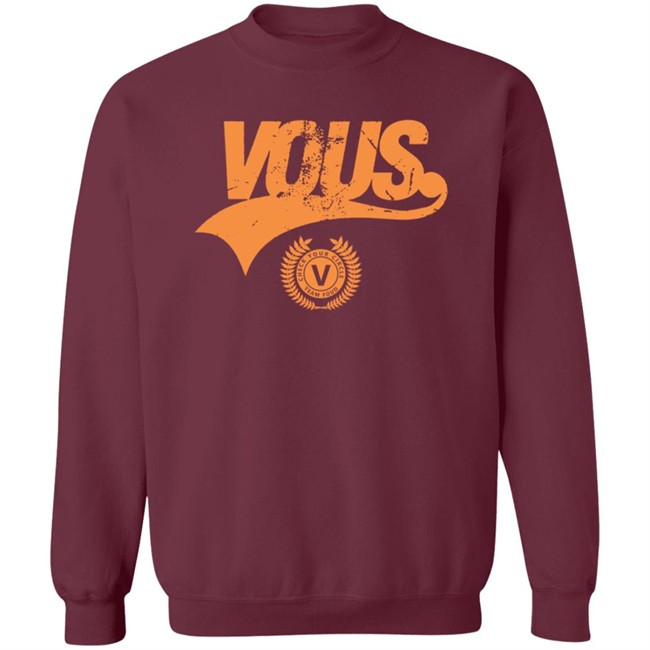 Vous Church Merch Vous Team Maroon Tee Vous Church Merch Vous Team Maroon Tee