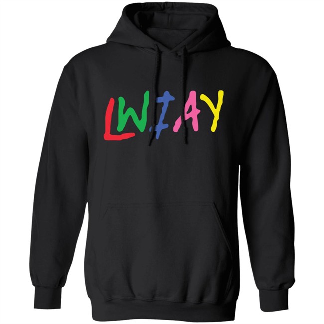 Pewdiepie Lwiay Hoodie Lwiay Black Hooded Sweatshirt