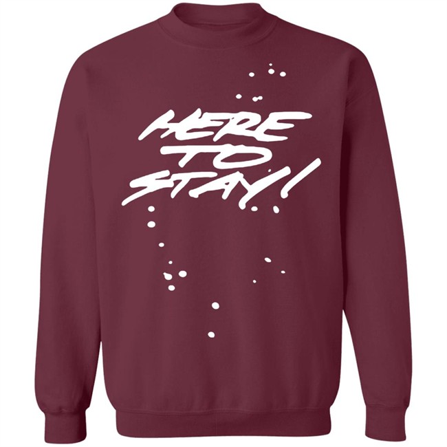 Here to Stay Tiktok Hoodie Here to Stay Tiktok Hoodie