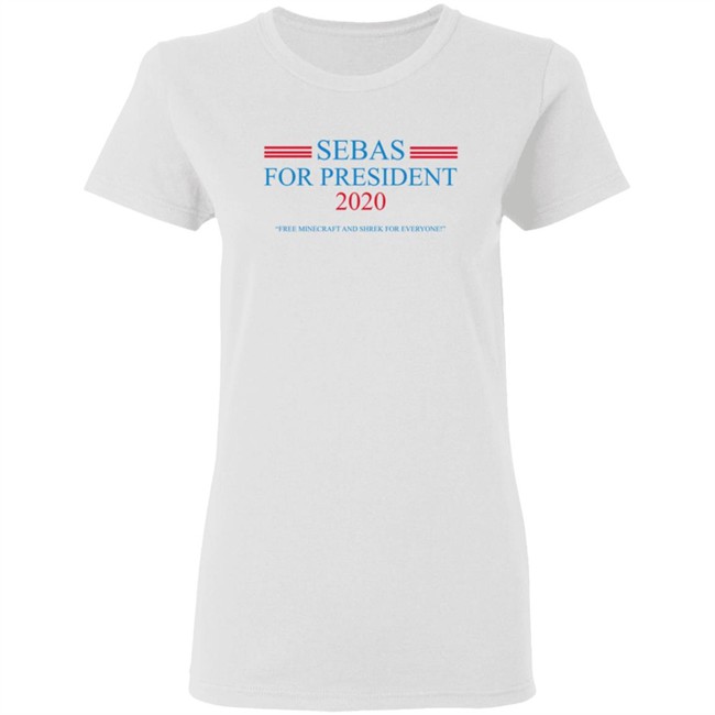 Baylen Levine Merch Sebas for President Heather Grey Long Sleeve Baylen Levine Merch Sebas for President Heather Grey Long Sleeve
