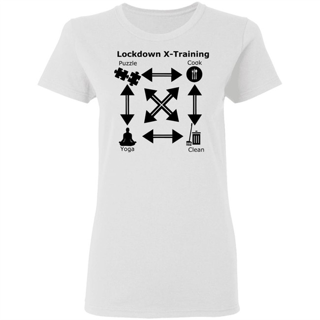 Lockdown X Training Shirt Lockdown Julias Corner White T Shirts Lockdown X Training Shirt Lockdown Julias Corner White T Shirts