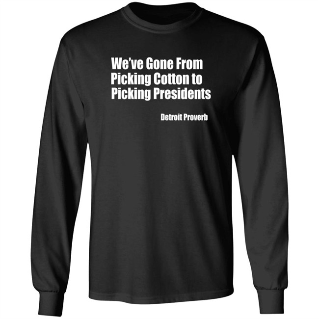 Picking Presidents Detroit Proverb Tee Soulphoodie Picking Presidents Detroit Proverb Tee Soulphoodie
