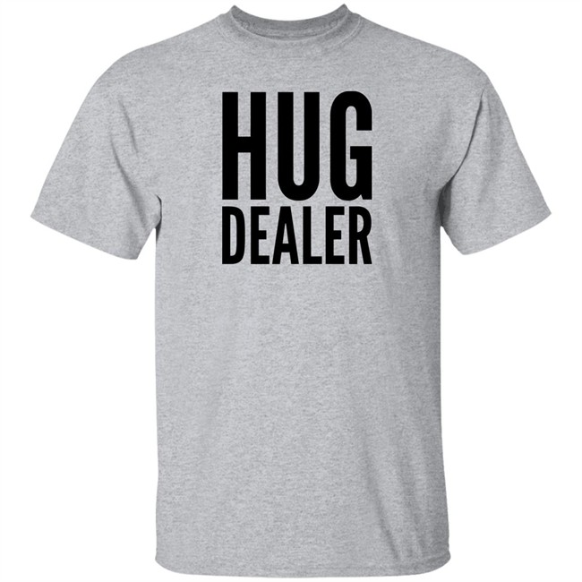 Hug Dealer Shirt Hug Dealer Baseball Grey T Shirt