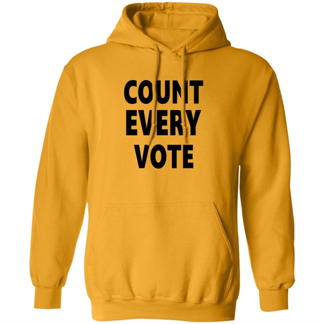 Count Every Vote Hoodie US Presidential Election