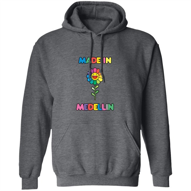 Jbalvin Made In Medellin Hoodie Made In Medellin Black Hooded Sweatshirt Jbalvin Made In Medellin Hoodie Made In Medellin Black Hooded Sweatshirt