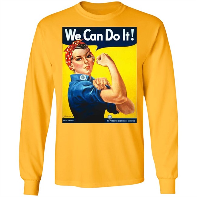 Rosie the Riveter We Can Do It White T-shirt Rosie the Riveter We Can Do It White T-shirt