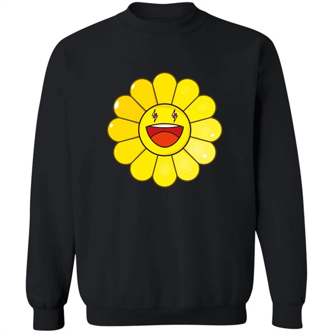 Jbalvin Amarillo Large Flower Hoodie Amarillo Large Flower Black Hooded Sweatshirt Jbalvin Amarillo Large Flower Hoodie Amarillo Large Flower Black Hooded Sweatshirt