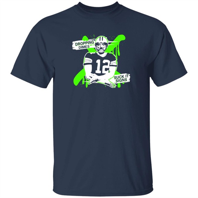 Dropping Dimes And Suck It Signs Shirt Marquez Valdes Scantling Dropping Dimes Suck It Signs Shirts