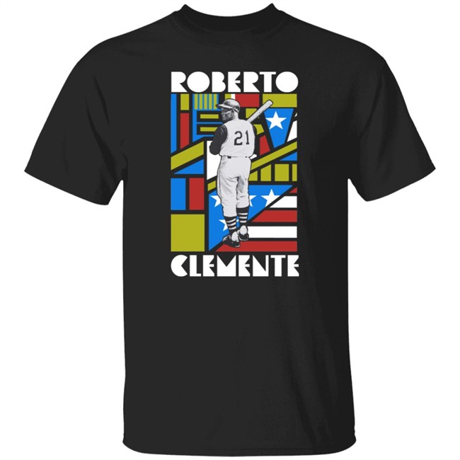 Roots Of Fight Merch Roberto Clemente T Shirt
