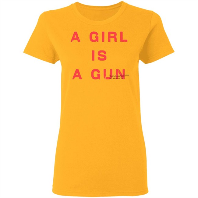 A Girl Is A Gun Shirt A Girl Is A Gun Pleasures White T Shirts A Girl Is A Gun Shirt A Girl Is A Gun Pleasures White T Shirts