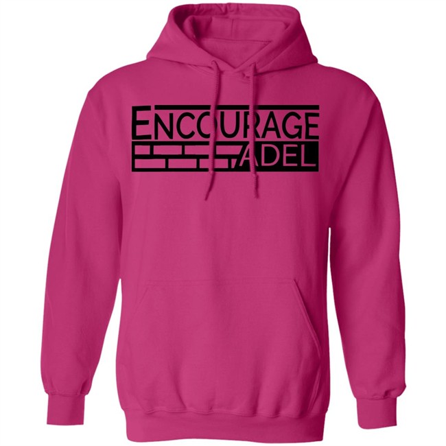 Iconic Apparel Encourage Adel Campaign Gray Shirt Iconic Apparel Encourage Adel Campaign Gray Shirt