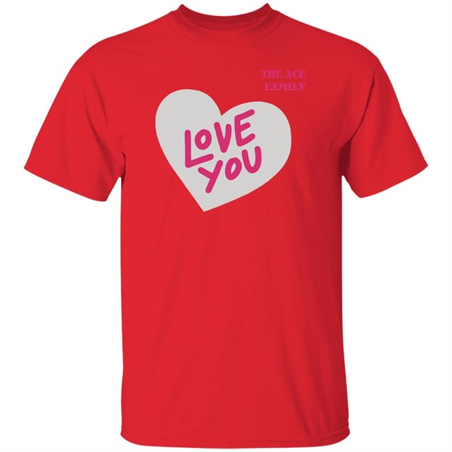 Shop Ace Family Love You Hoodie Love You Shop Ace Family Pink Hooded Sweatshirt Shop Ace Family Love You Hoodie Love You Shop Ace Family Pink Hooded Sweatshirt