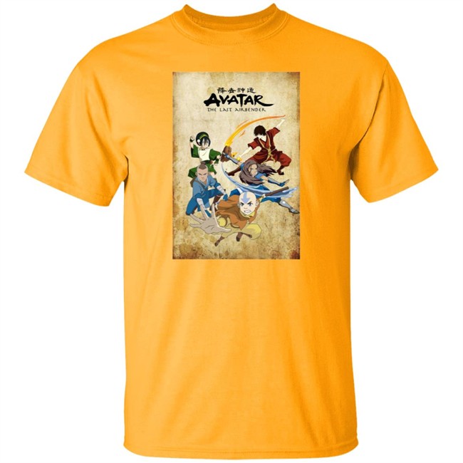 Avatar The Last Airbender Shirt Aang Katara Toph Beifong Sokka Zuko Avatar The Last Airbender Poster T Shirts Avatar The Last Airbender Shirt Aang Katara Toph Beifong Sokka Zuko Avatar The Last Airbender Poster T Shirts