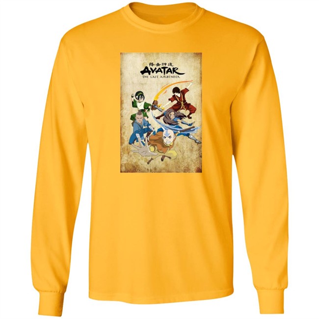 Avatar The Last Airbender Shirt Aang Katara Toph Beifong Sokka Zuko Avatar The Last Airbender Poster T Shirts Avatar The Last Airbender Shirt Aang Katara Toph Beifong Sokka Zuko Avatar The Last Airbender Poster T Shirts