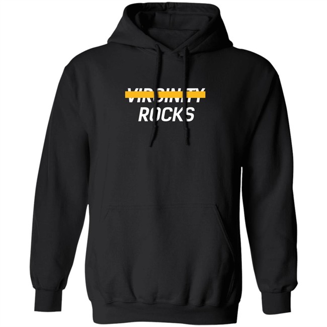 Danny Duncan Virginity Rocks Approved Hoodie Virginity Rocks Approved Danny Duncan Black Hooded Sweatshirt