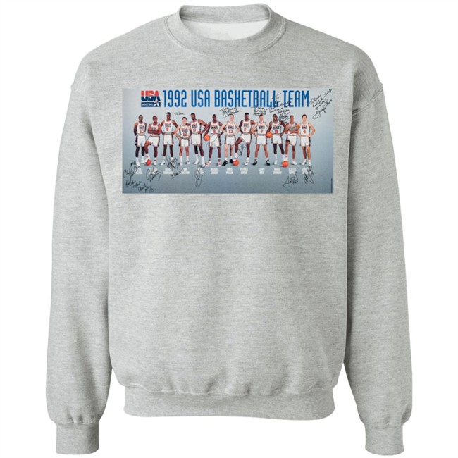 Dream Team T Shirt 1992 Dream Team Signed White Shirts Dream Team T Shirt 1992 Dream Team Signed White Shirts