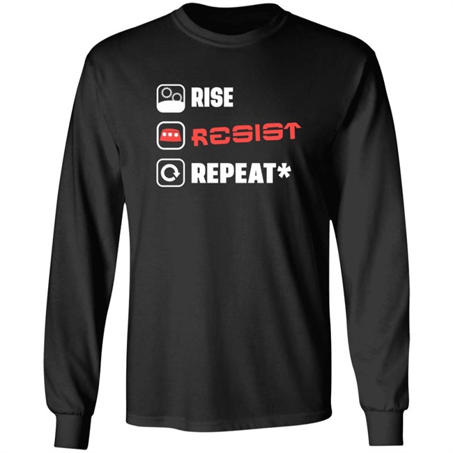 Carousel Of Products Rise Resist Repeat T Shirt Carousel Of Products Rise Resist Repeat T Shirt