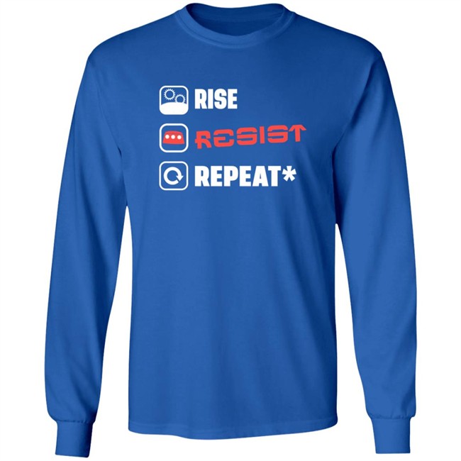 Carousel Of Products Rise Resist Repeat T Shirt Carousel Of Products Rise Resist Repeat T Shirt