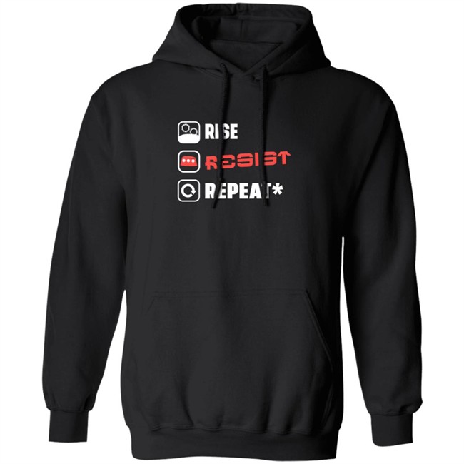 Carousel Of Products Rise Resist Repeat T Shirt Carousel Of Products Rise Resist Repeat T Shirt