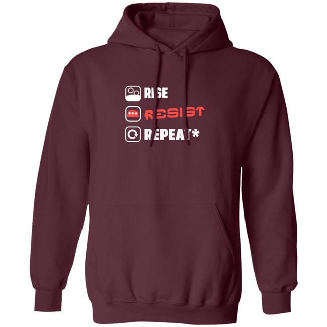 Carousel Of Products Rise Resist Repeat T Shirt Carousel Of Products Rise Resist Repeat T Shirt