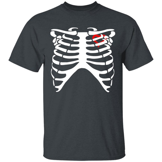 Diy Skeleton Heart T Shirt Halloween Skeleton Heart Shirt Diy Skeleton Heart T Shirt Halloween Skeleton Heart Shirt