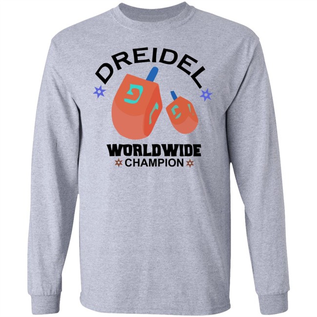 Dreidel Worldwide Champion Cute Hanukkah White T-Shirt Dreidel Worldwide Champion Cute Hanukkah White T-Shirt
