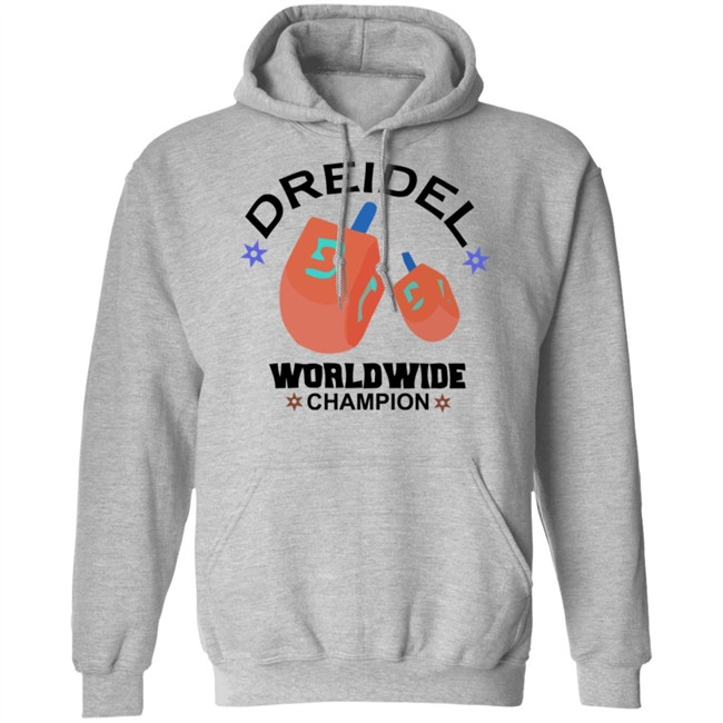 Dreidel Worldwide Champion Cute Hanukkah White T-Shirt Dreidel Worldwide Champion Cute Hanukkah White T-Shirt