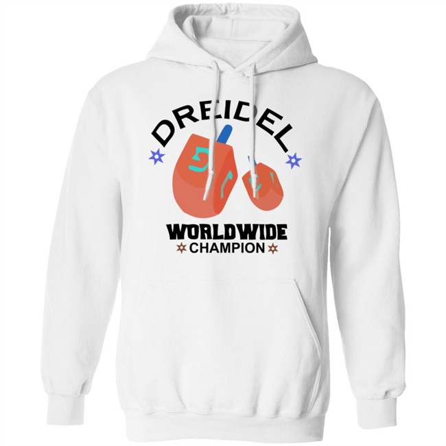 Dreidel Worldwide Champion Cute Hanukkah White T-Shirt Dreidel Worldwide Champion Cute Hanukkah White T-Shirt