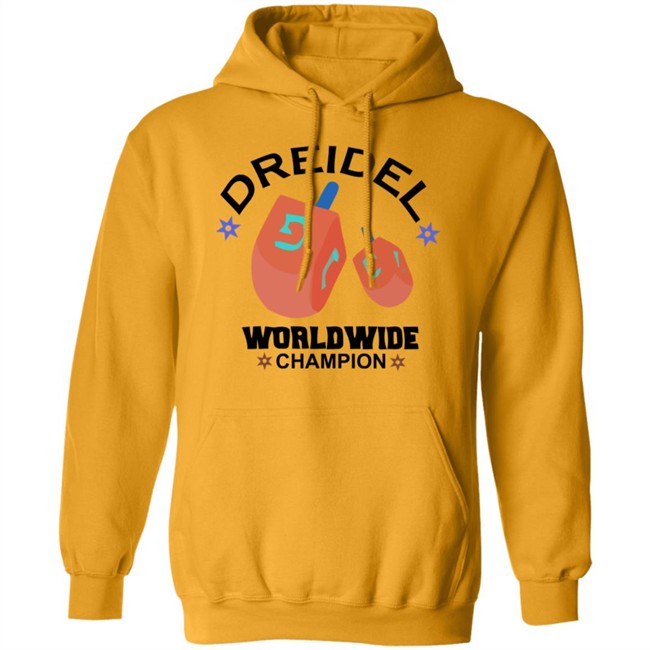 Dreidel Worldwide Champion Cute Hanukkah White T-Shirt Dreidel Worldwide Champion Cute Hanukkah White T-Shirt