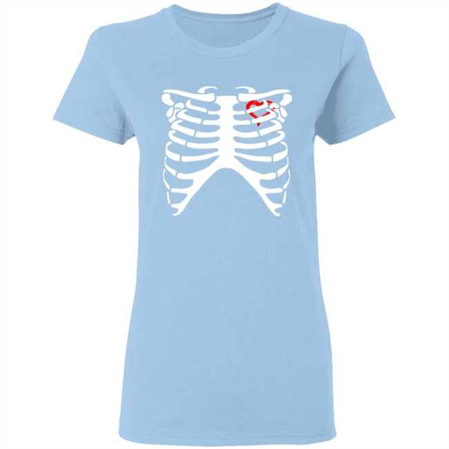 Diy Skeleton Heart T Shirt Halloween Skeleton Heart Shirt Diy Skeleton Heart T Shirt Halloween Skeleton Heart Shirt