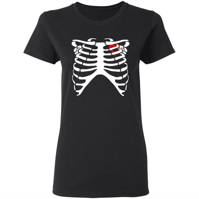 Diy Skeleton Heart T Shirt Halloween Skeleton Heart Shirt Diy Skeleton Heart T Shirt Halloween Skeleton Heart Shirt