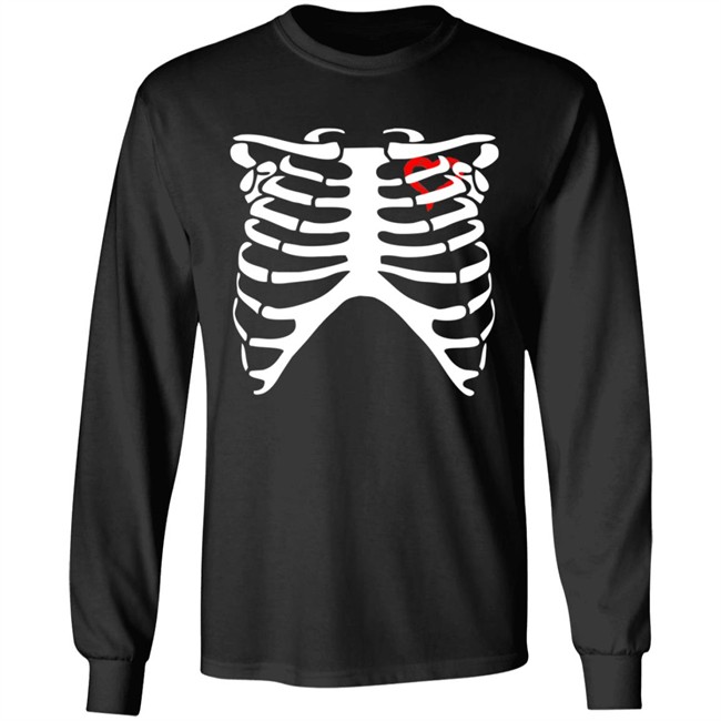 Diy Skeleton Heart T Shirt Halloween Skeleton Heart Shirt Diy Skeleton Heart T Shirt Halloween Skeleton Heart Shirt