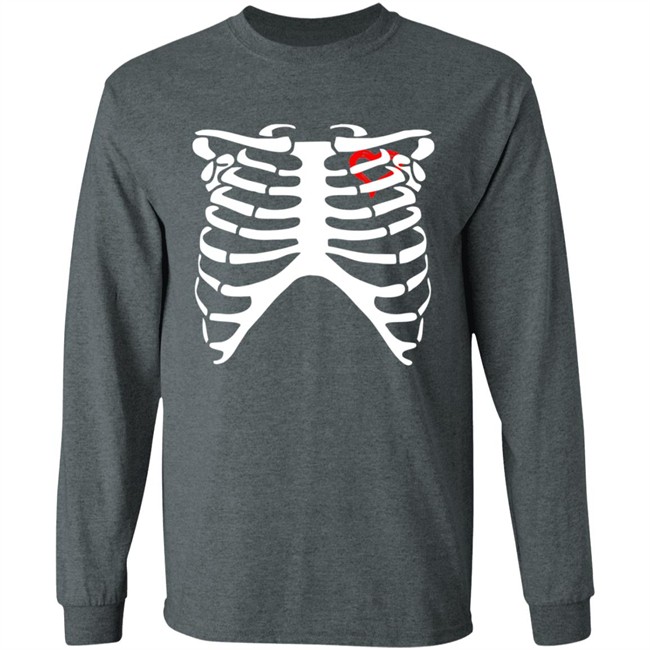 Diy Skeleton Heart T Shirt Halloween Skeleton Heart Shirt Diy Skeleton Heart T Shirt Halloween Skeleton Heart Shirt