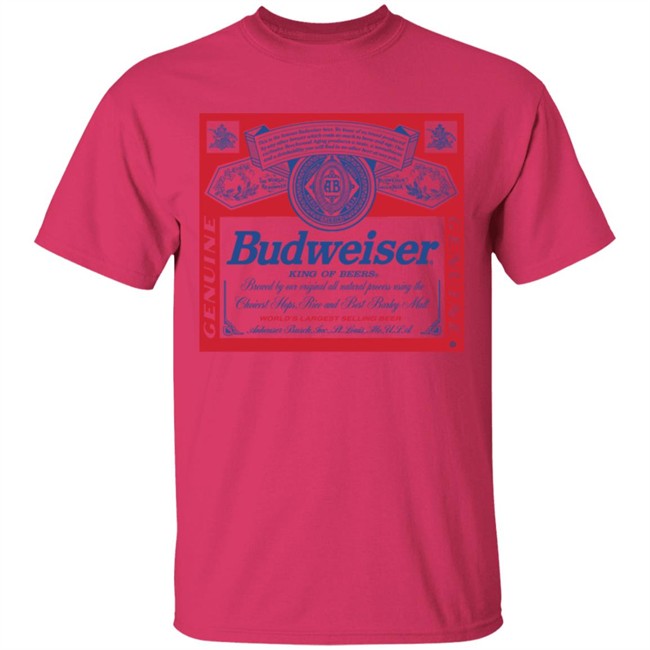 Vintage Junk Food Budweiser White T Shirt Vintage Junk Food Budweiser White T Shirt